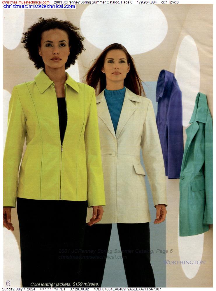 2001 JCPenney Spring Summer Catalog, Page 6