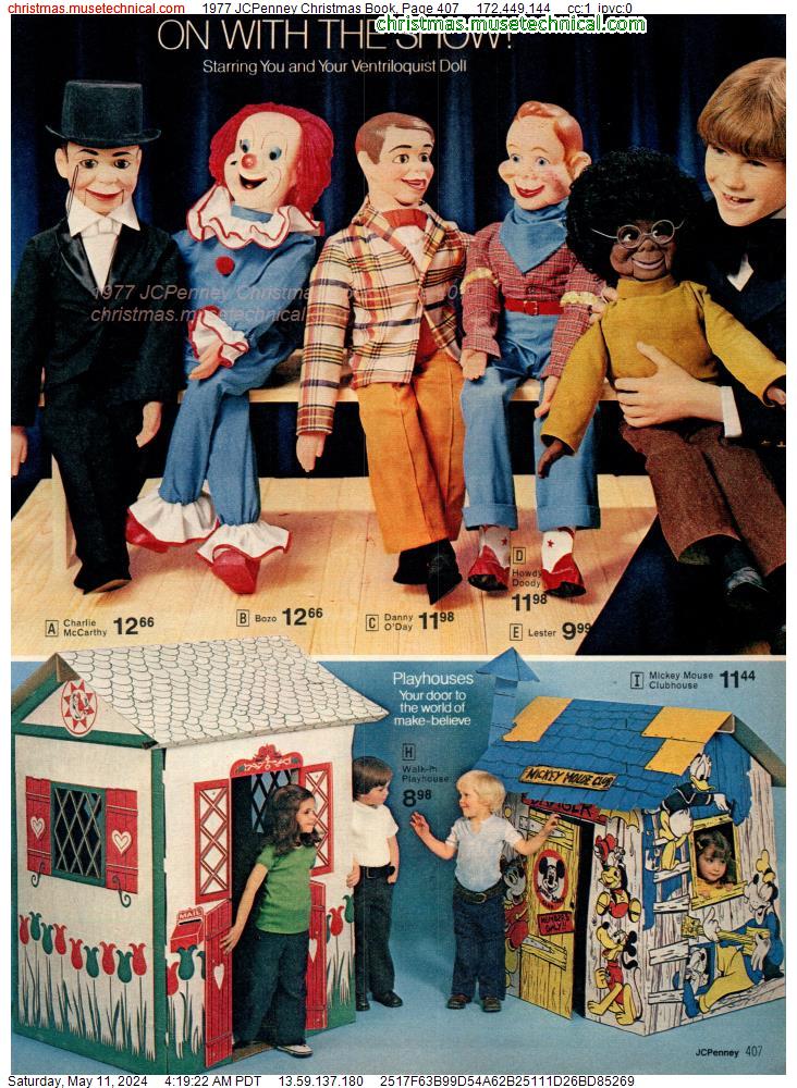 1977 JCPenney Christmas Book, Page 407