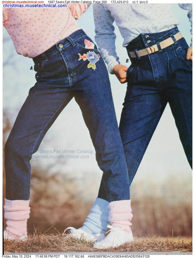 1987 Sears Fall Winter Catalog, Page 368