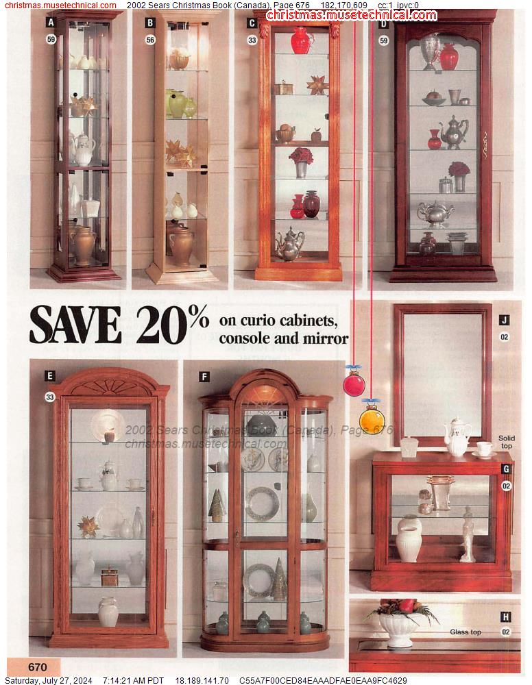 2002 Sears Christmas Book (Canada), Page 676