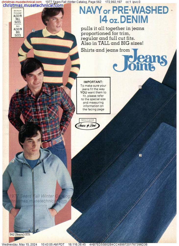 1977 Sears Fall Winter Catalog, Page 562