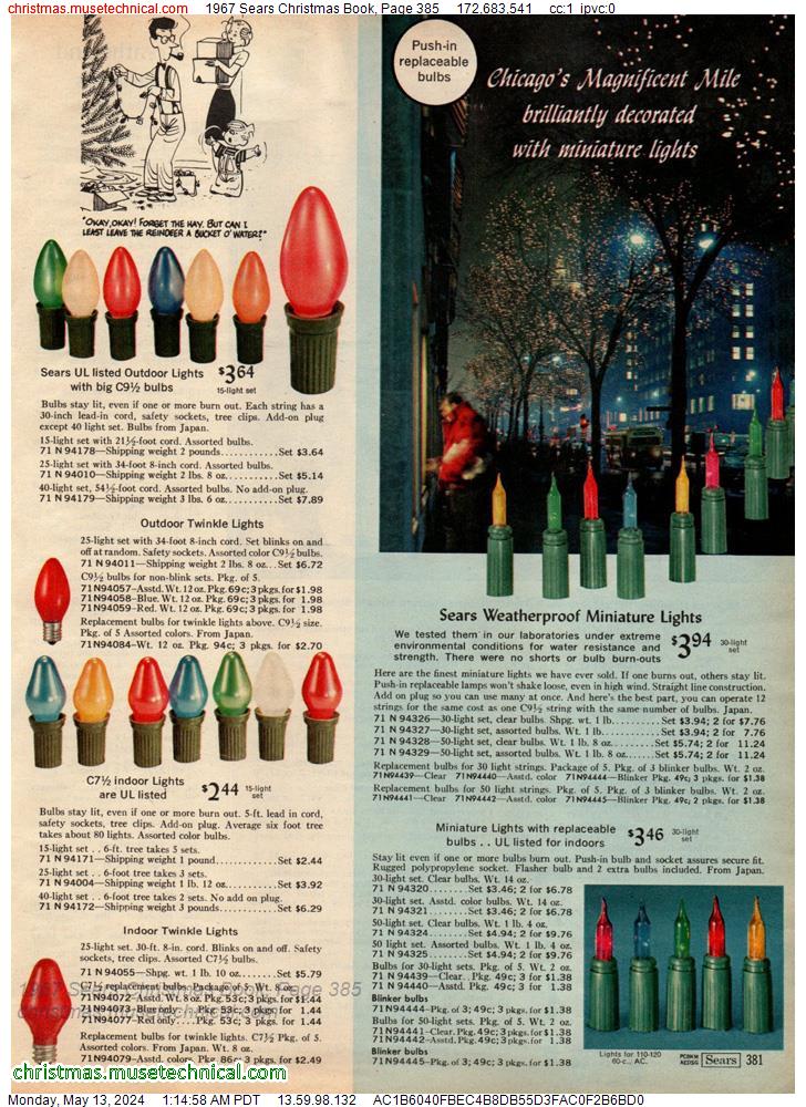 1967 Sears Christmas Book, Page 385