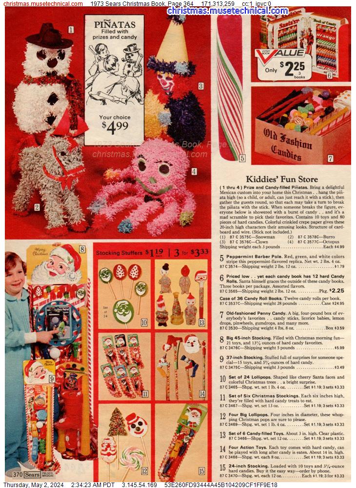 1973 Sears Christmas Book, Page 364