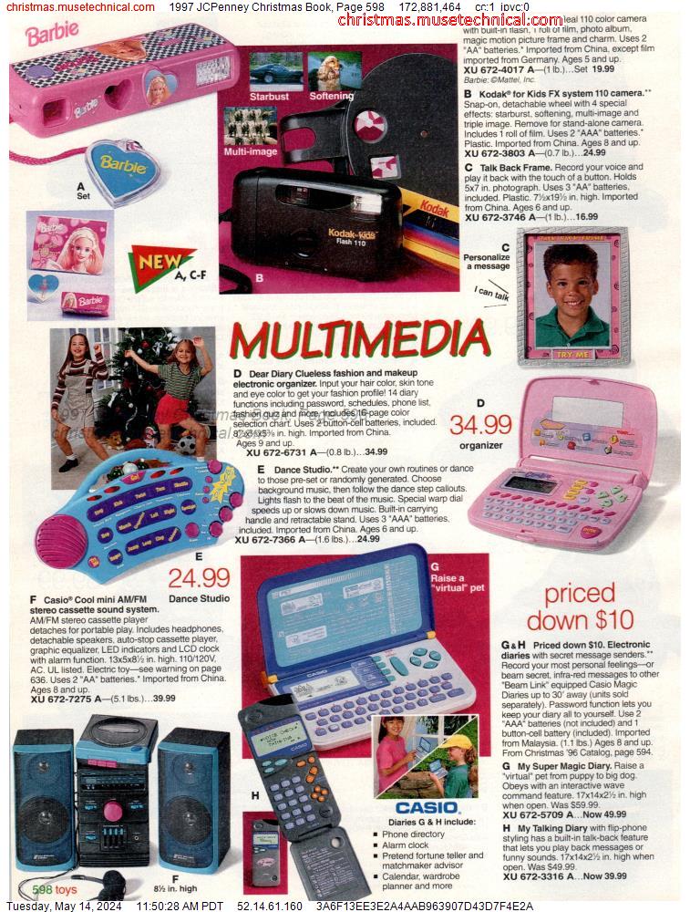 1997 JCPenney Christmas Book, Page 598