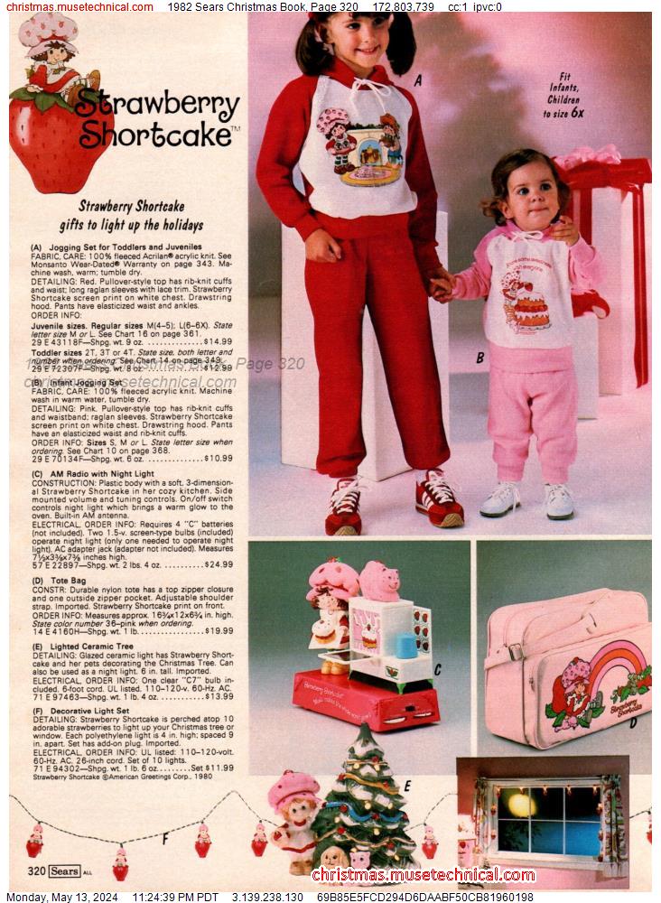 1982 Sears Christmas Book, Page 320