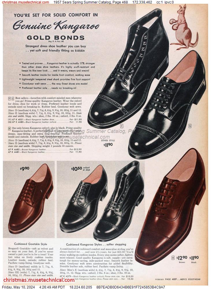 1957 Sears Spring Summer Catalog, Page 468