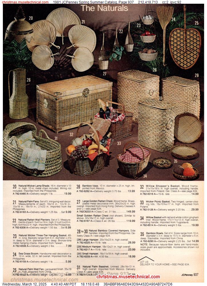 1981 JCPenney Spring Summer Catalog, Page 937