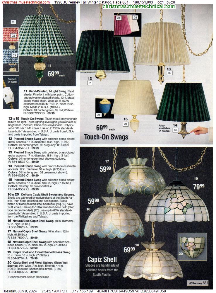 1996 JCPenney Fall Winter Catalog, Page 861