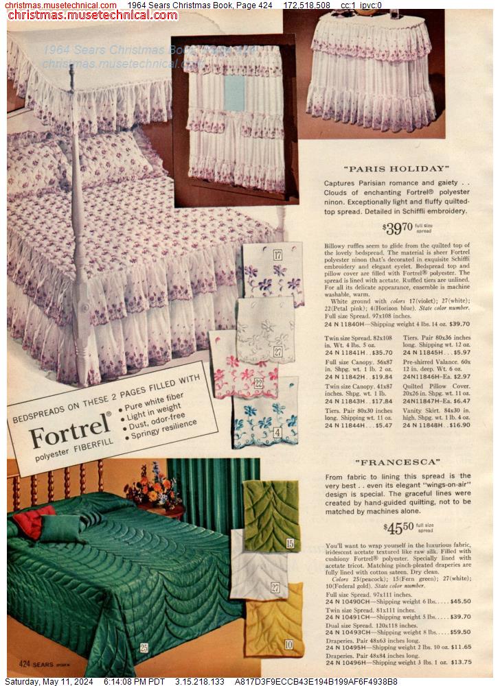 1964 Sears Christmas Book, Page 424