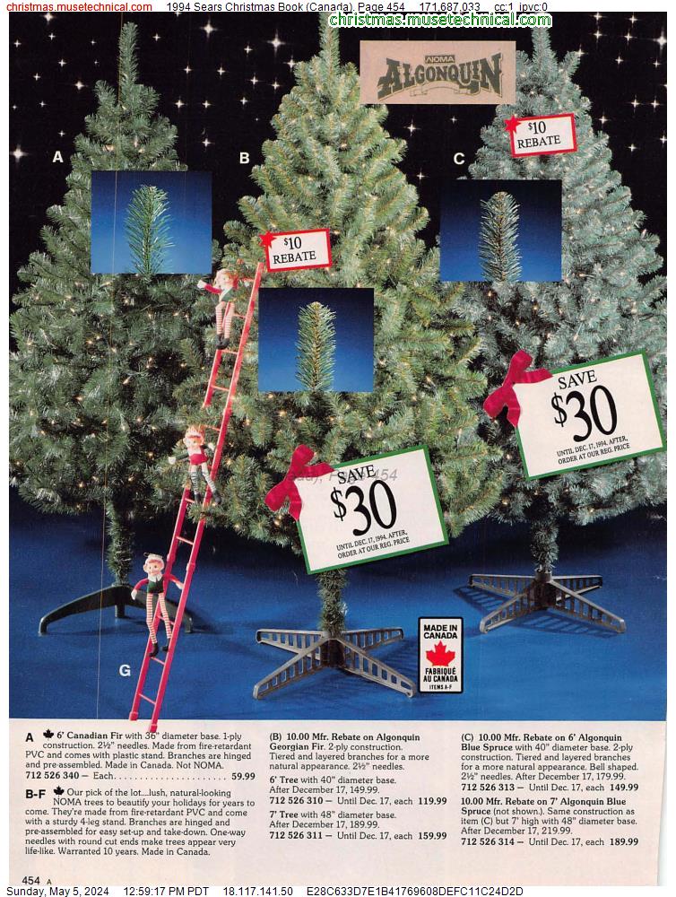 1994 Sears Christmas Book (Canada), Page 454