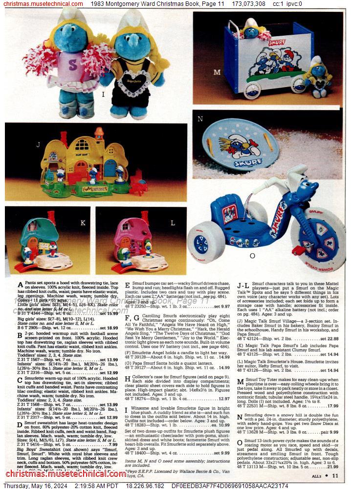 1983 Montgomery Ward Christmas Book, Page 11