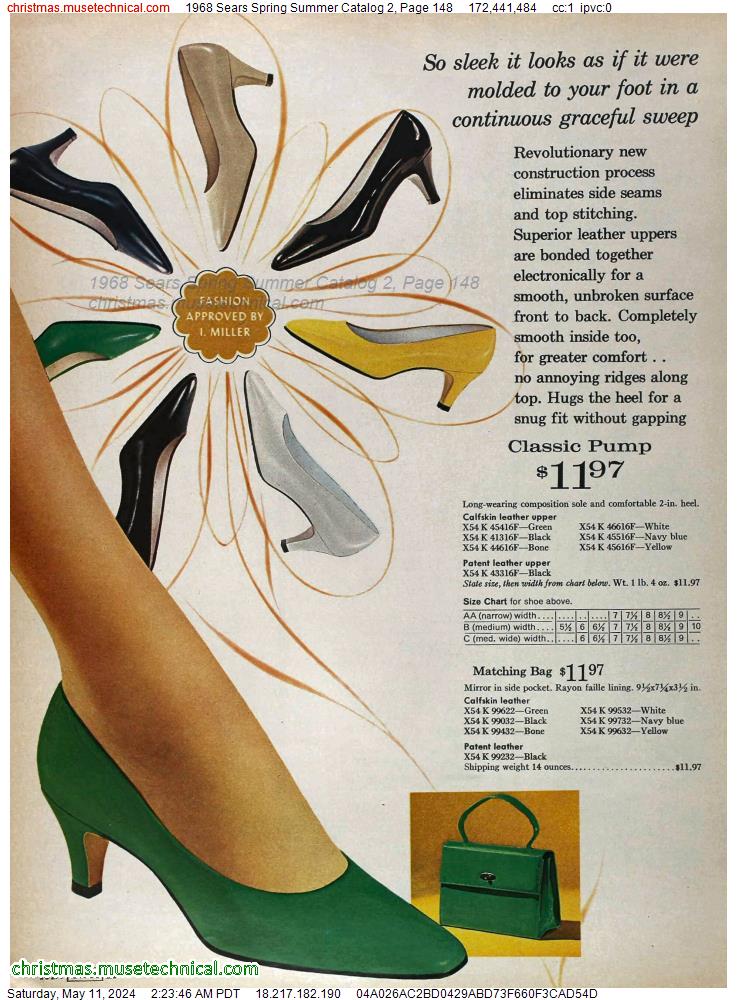 1968 Sears Spring Summer Catalog 2, Page 148