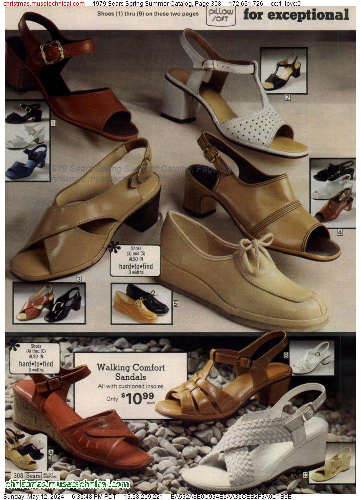 1979 Sears Spring Summer Catalog, Page 308