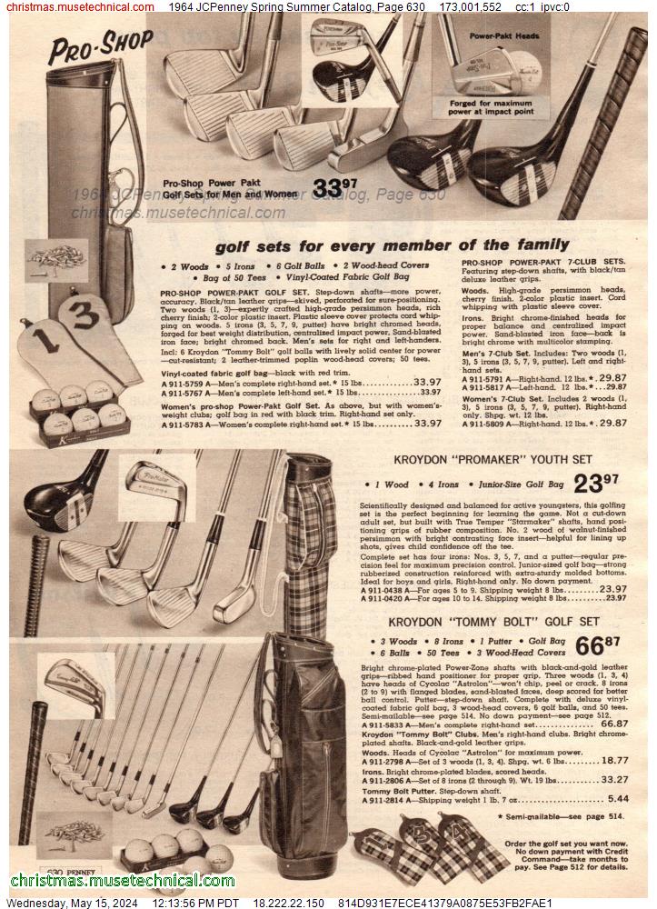 1964 JCPenney Spring Summer Catalog, Page 630