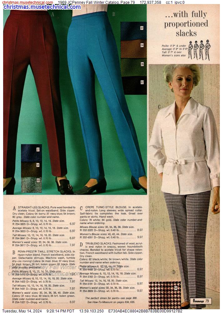 1969 JCPenney Fall Winter Catalog, Page 79