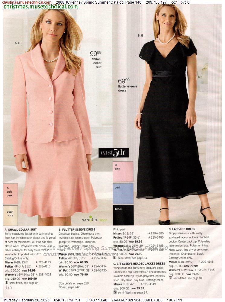 2008 JCPenney Spring Summer Catalog, Page 140