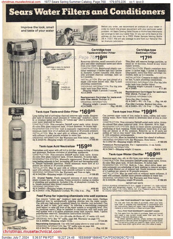 1977 Sears Spring Summer Catalog, Page 768