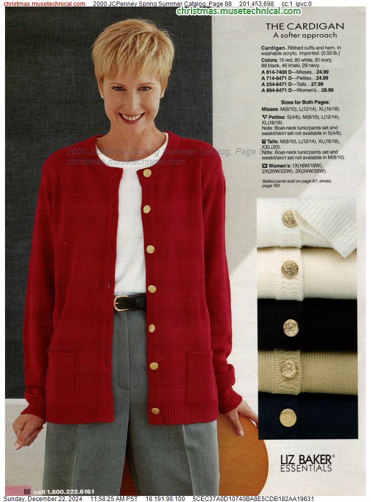 2000 JCPenney Spring Summer Catalog, Page 88