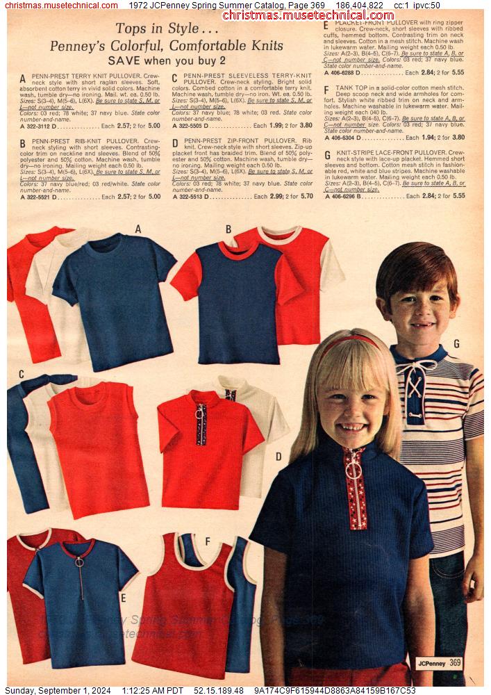 1972 JCPenney Spring Summer Catalog, Page 369