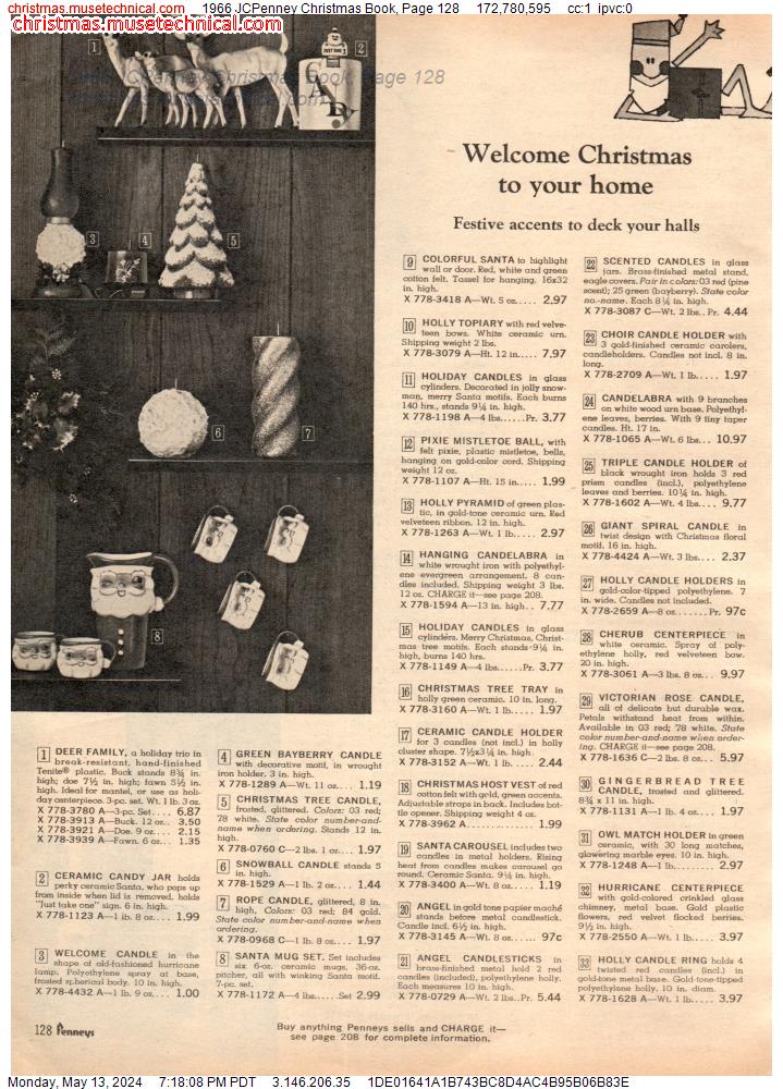 1966 JCPenney Christmas Book, Page 128