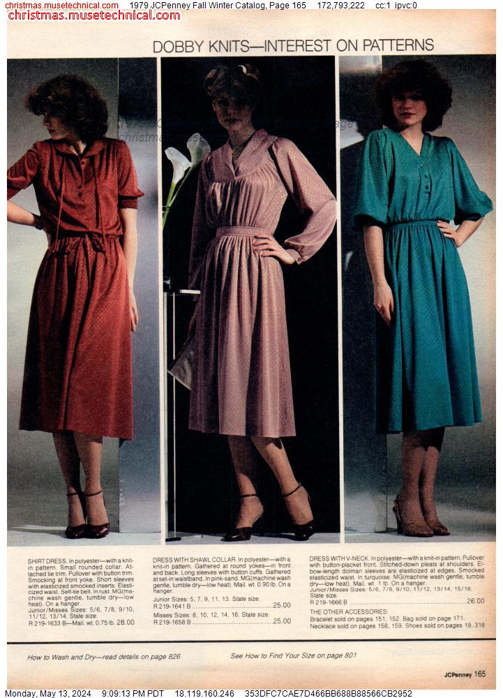 1979 JCPenney Fall Winter Catalog, Page 165