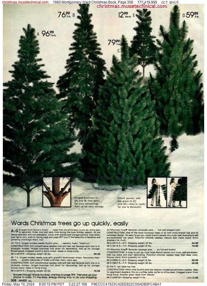 1980 Montgomery Ward Christmas Book, Page 308