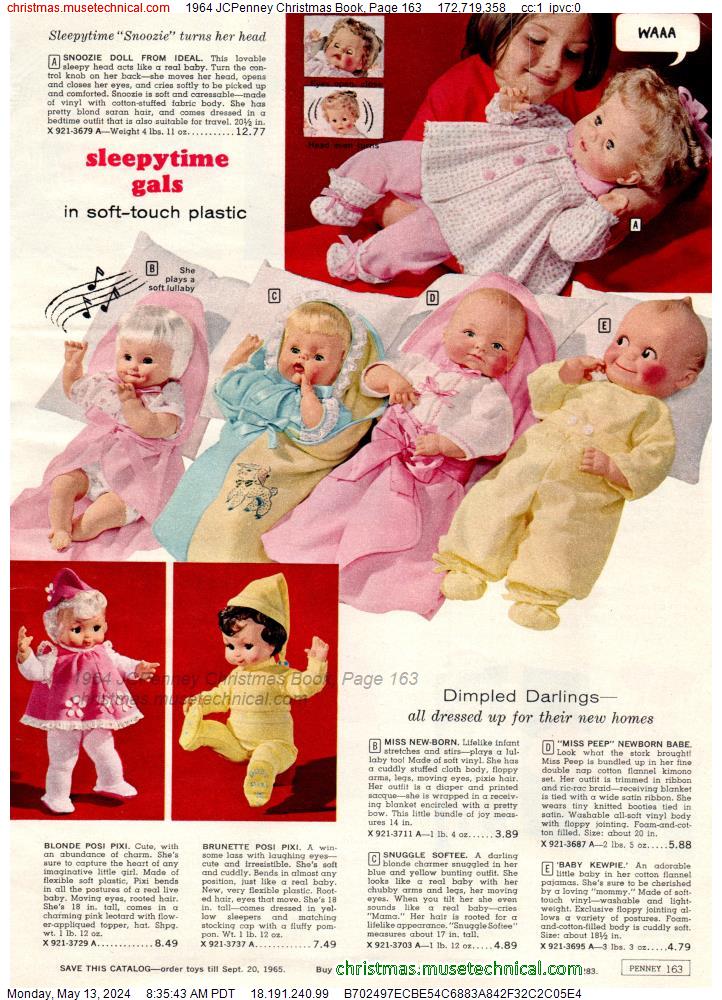 1964 JCPenney Christmas Book, Page 163
