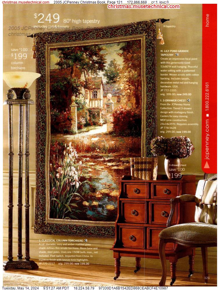 2005 JCPenney Christmas Book, Page 121
