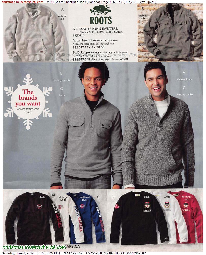 2010 Sears Christmas Book (Canada), Page 156
