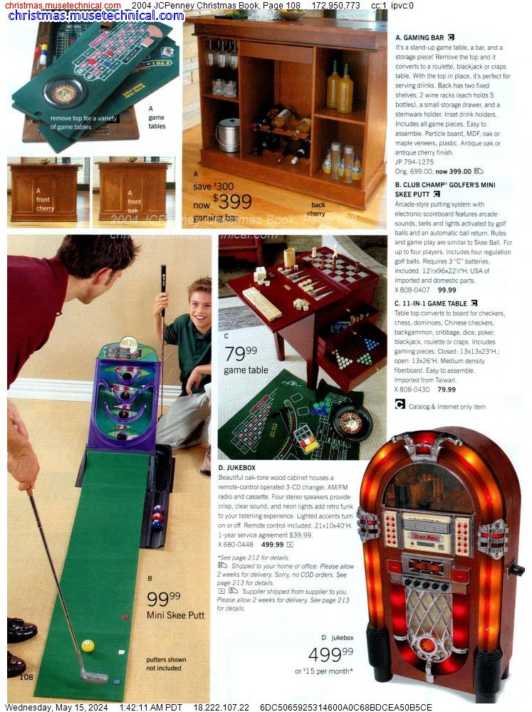 2004 JCPenney Christmas Book, Page 108