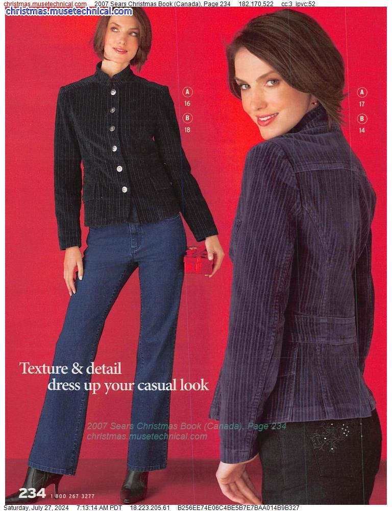 2007 Sears Christmas Book (Canada), Page 234