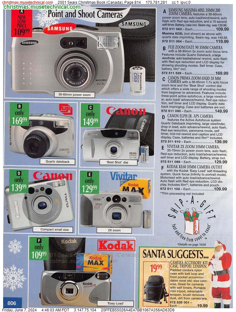 2001 Sears Christmas Book (Canada), Page 814