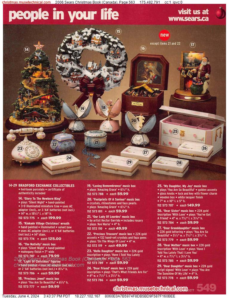 2006 Sears Christmas Book (Canada), Page 563