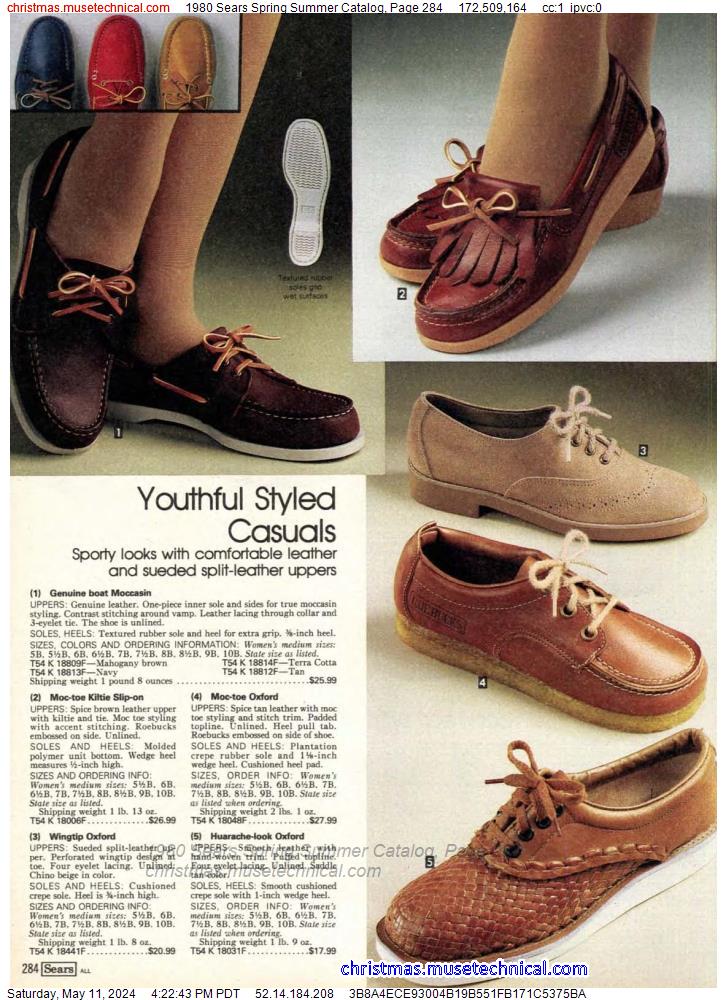 1980 Sears Spring Summer Catalog, Page 284