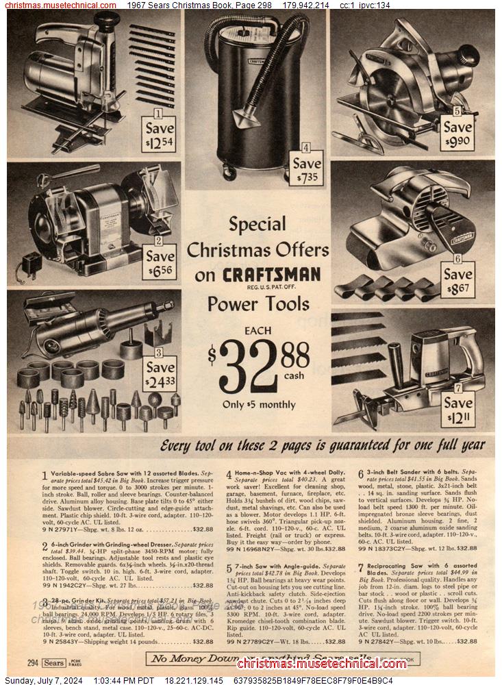 1967 Sears Christmas Book, Page 298