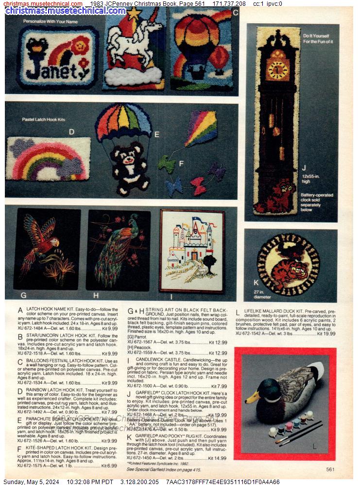 1983 JCPenney Christmas Book, Page 561