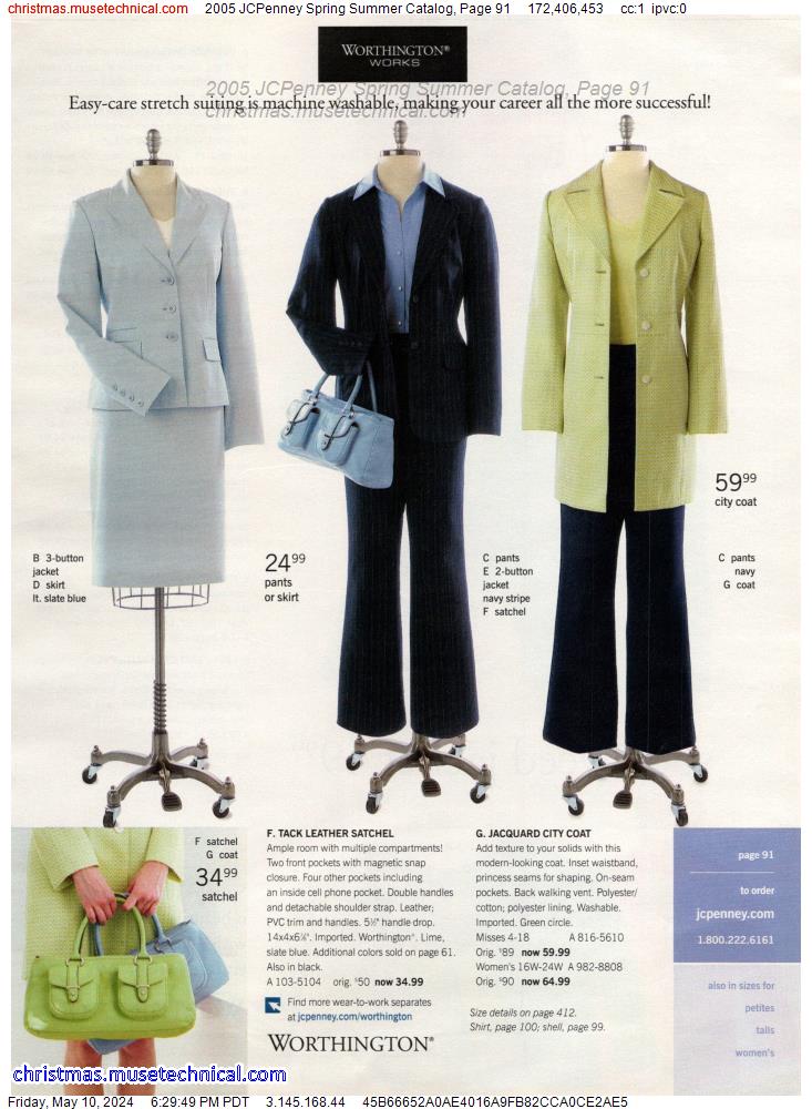 2005 JCPenney Spring Summer Catalog, Page 91