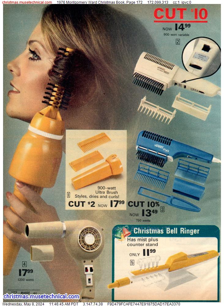 1976 Montgomery Ward Christmas Book, Page 172