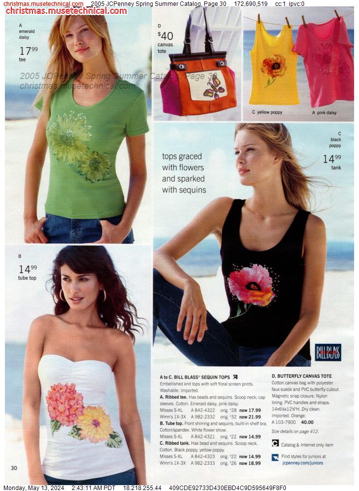 2005 JCPenney Spring Summer Catalog, Page 30