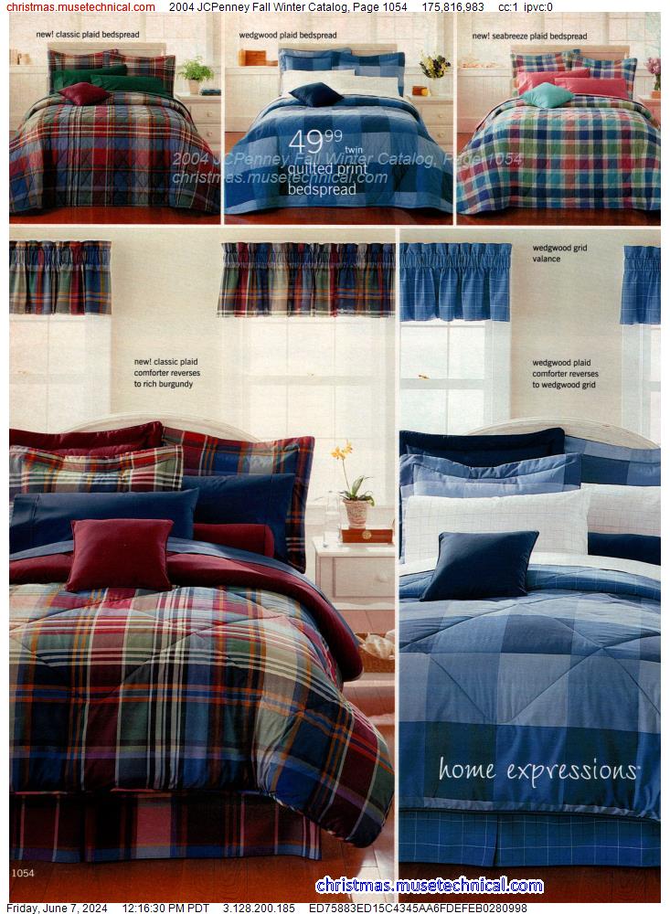 2004 JCPenney Fall Winter Catalog, Page 1054