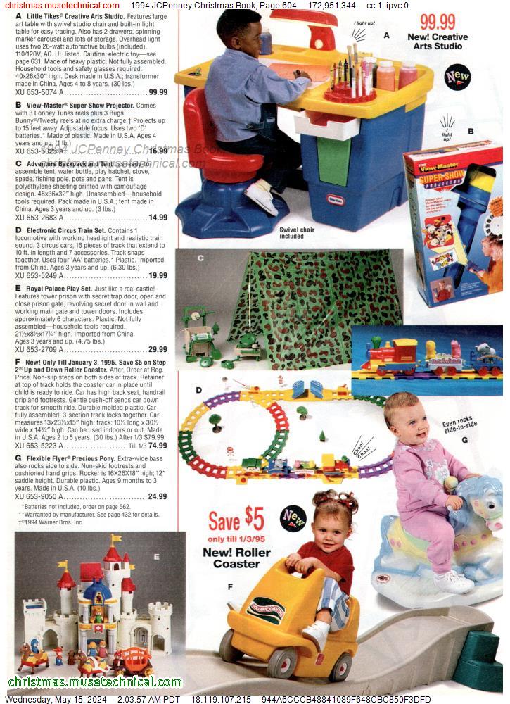 1994 JCPenney Christmas Book, Page 604