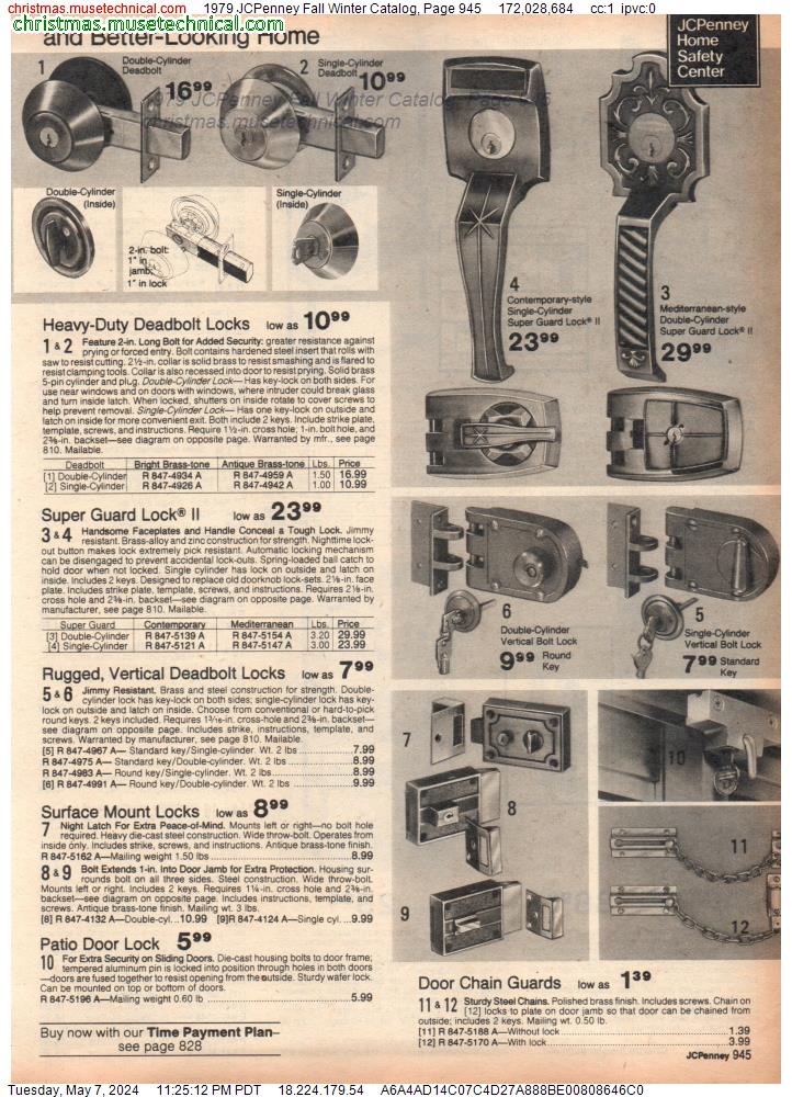 1979 JCPenney Fall Winter Catalog, Page 945