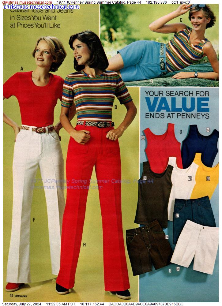 1977 JCPenney Spring Summer Catalog, Page 44