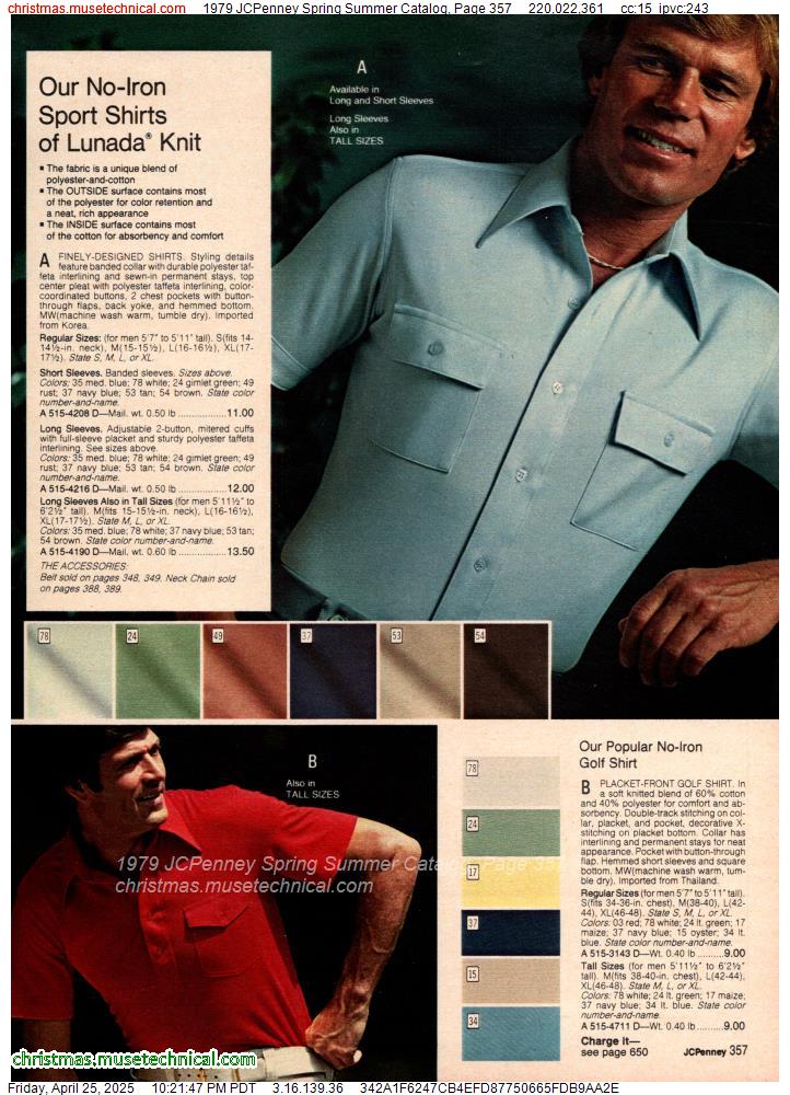 1979 JCPenney Spring Summer Catalog, Page 357