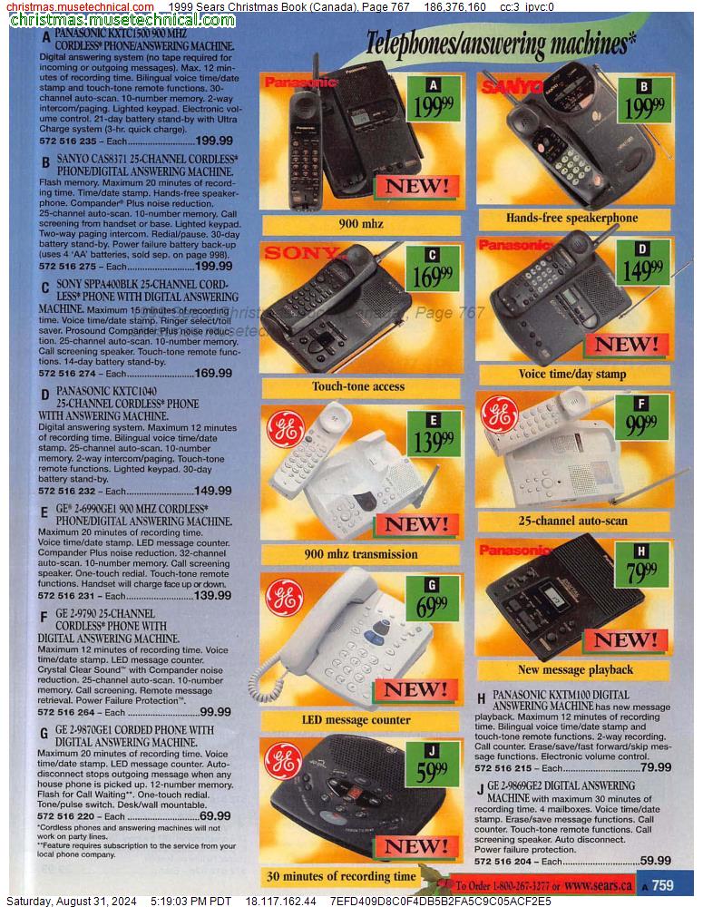 1999 Sears Christmas Book (Canada), Page 767