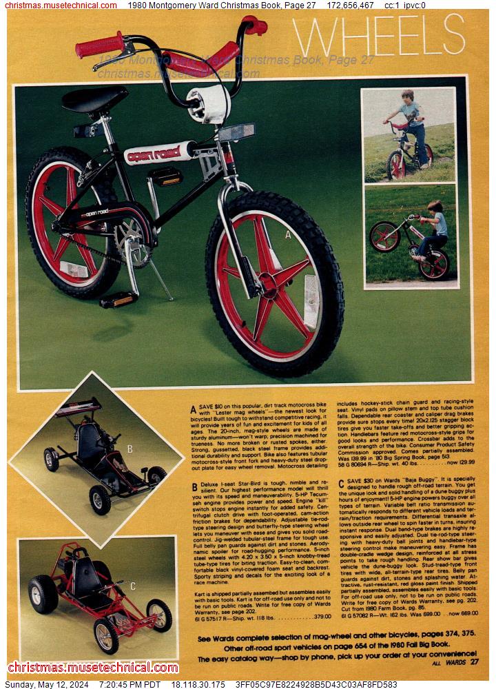 1980 Montgomery Ward Christmas Book, Page 27