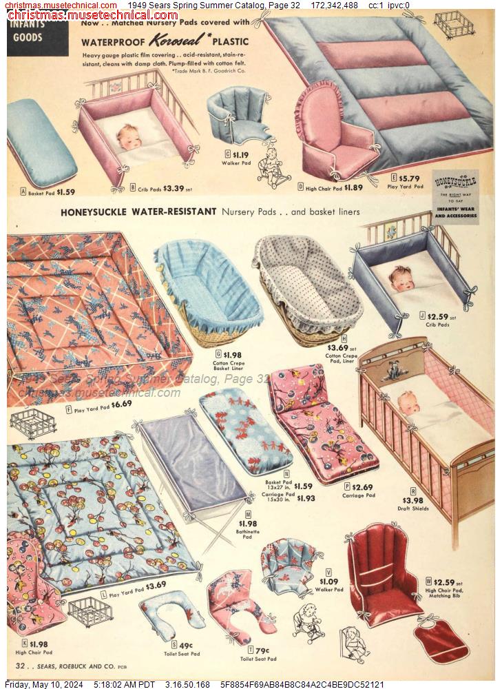 1949 Sears Spring Summer Catalog, Page 32