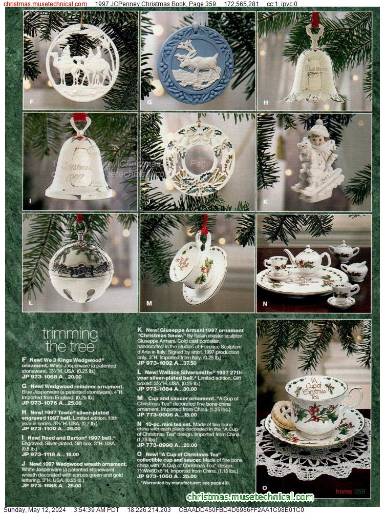1997 JCPenney Christmas Book, Page 359