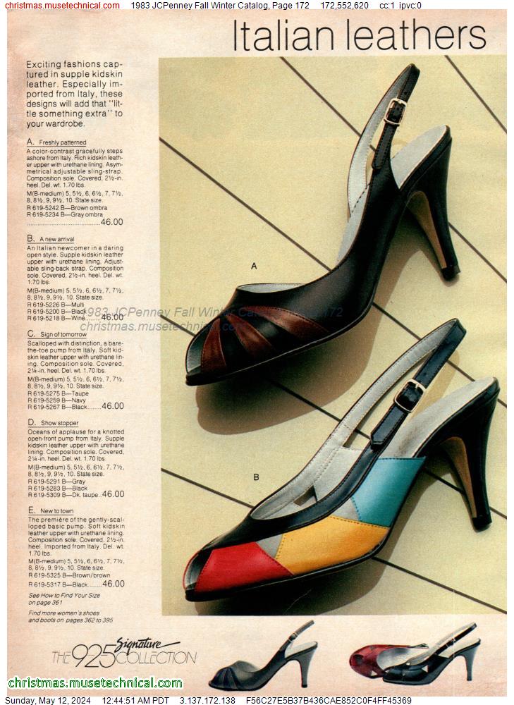 1983 JCPenney Fall Winter Catalog, Page 172