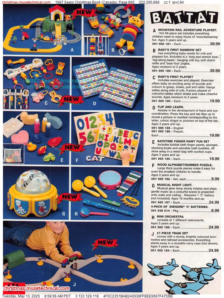 1997 Sears Christmas Book (Canada), Page 680